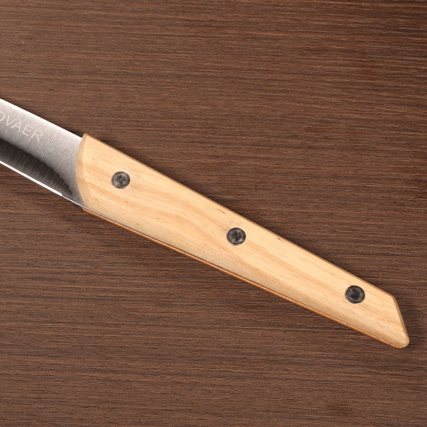 SNOVAER 3.5 Inch Paring Knife, Small Kitchen Knife -Stainless Steel - Ergonomic Wood Handle