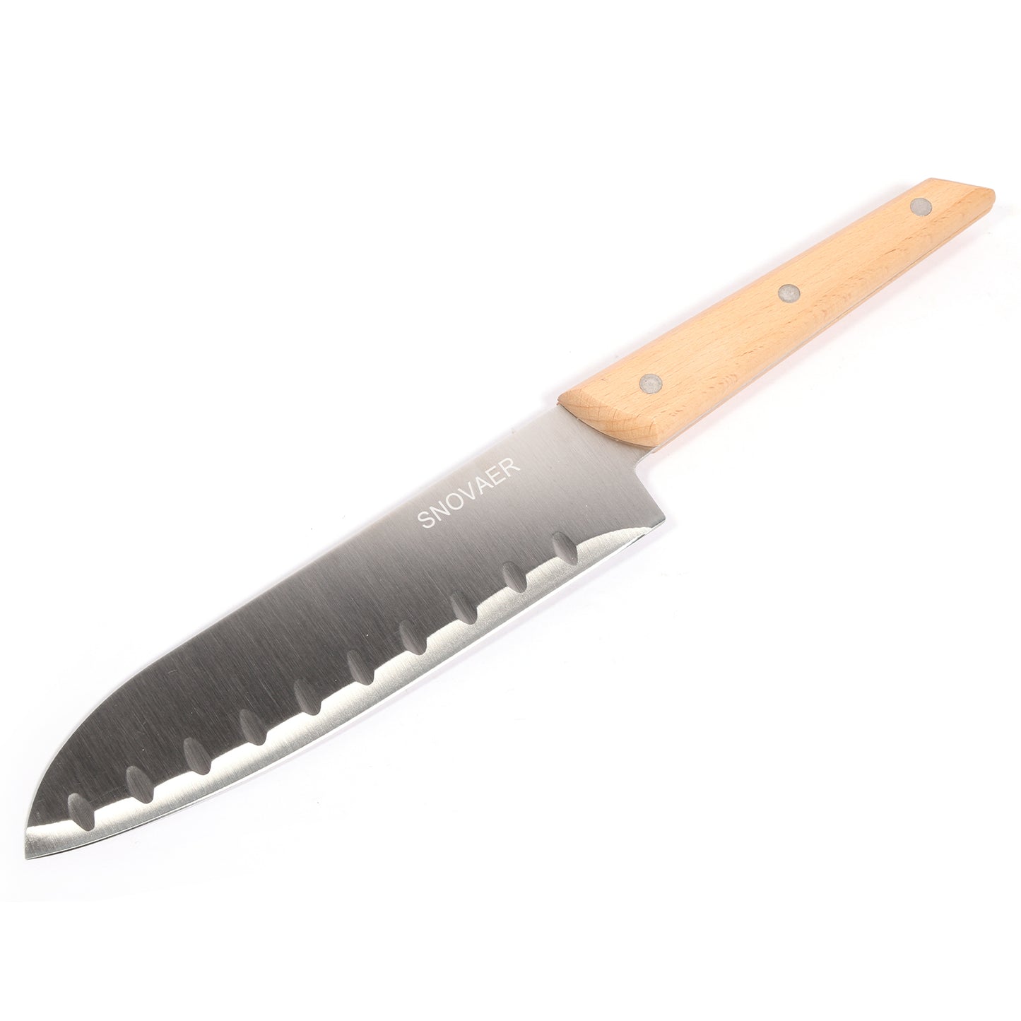 SNOVAER 7 Inch Santoku Knife, Ultra Sharp Kitchen Knife