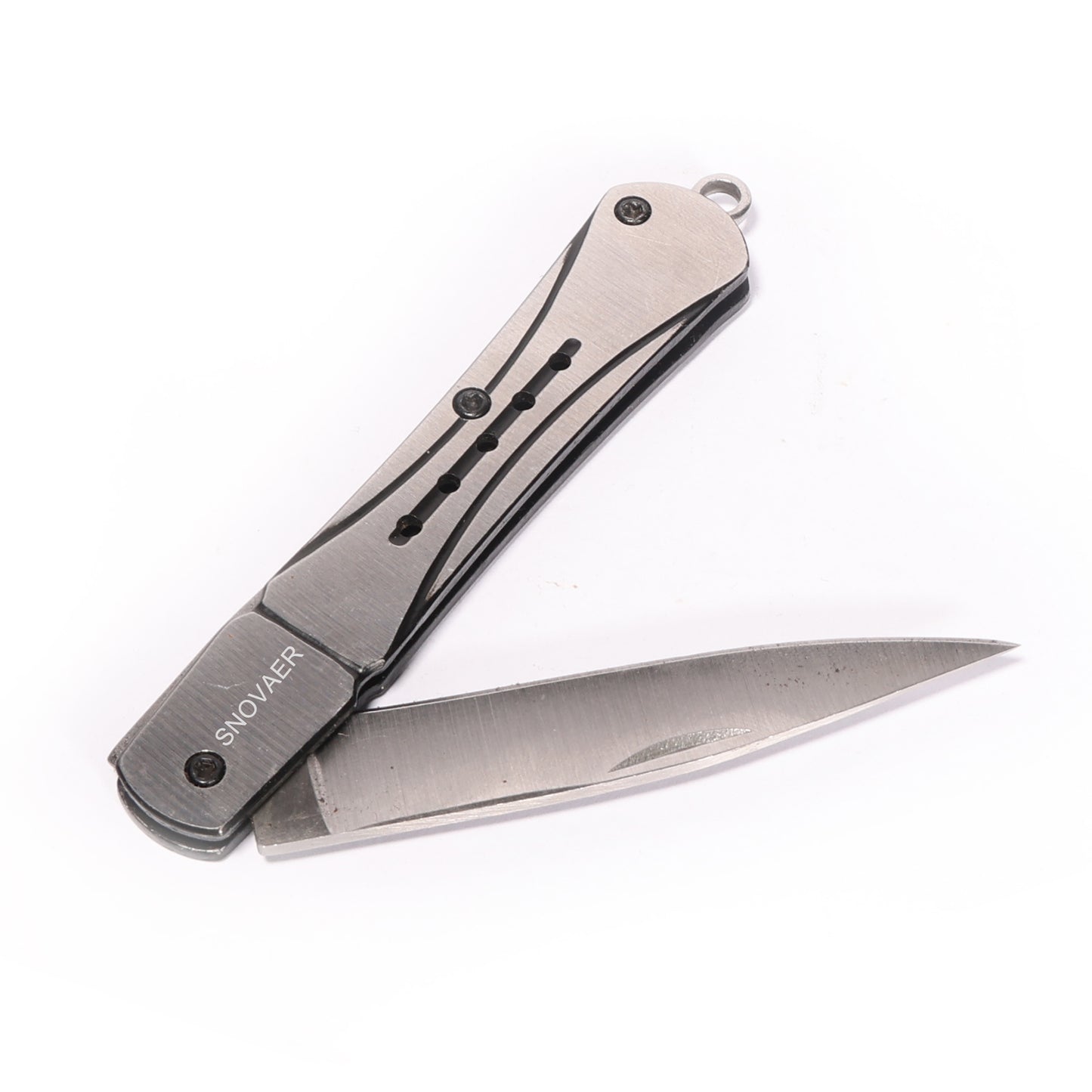 SNOVAER Pocket Folding Knife Pocket Folding Knife - Stainless Steel Blade, Lightweight Lockback Multi-Tool for Camping, Outdoor, Hunting, Survival, and EDC