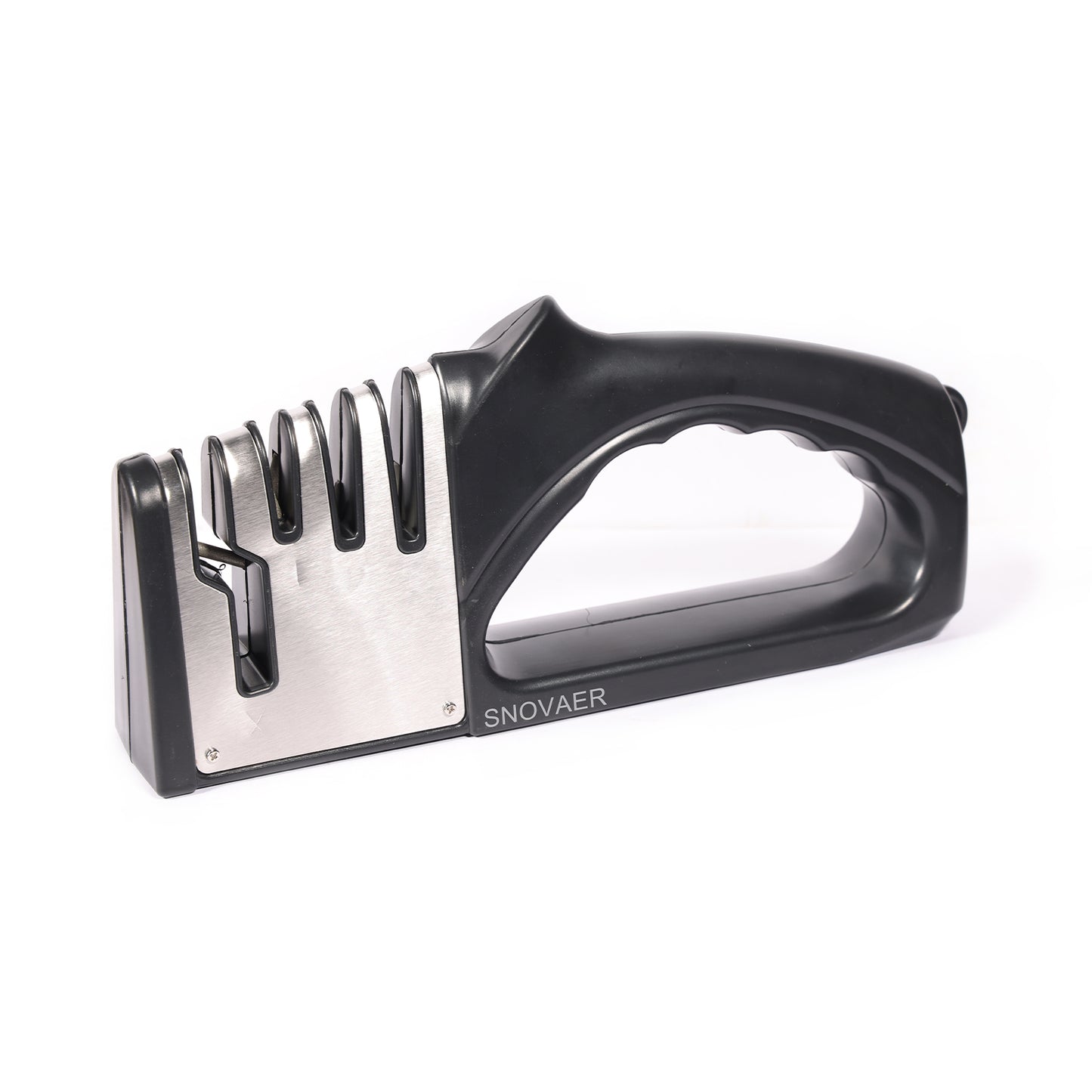 SNOVAER 4-in-1 Knife Sharpener, 4 Stage Knife Sharpener, Kitchen Knife Scissor Sharpener