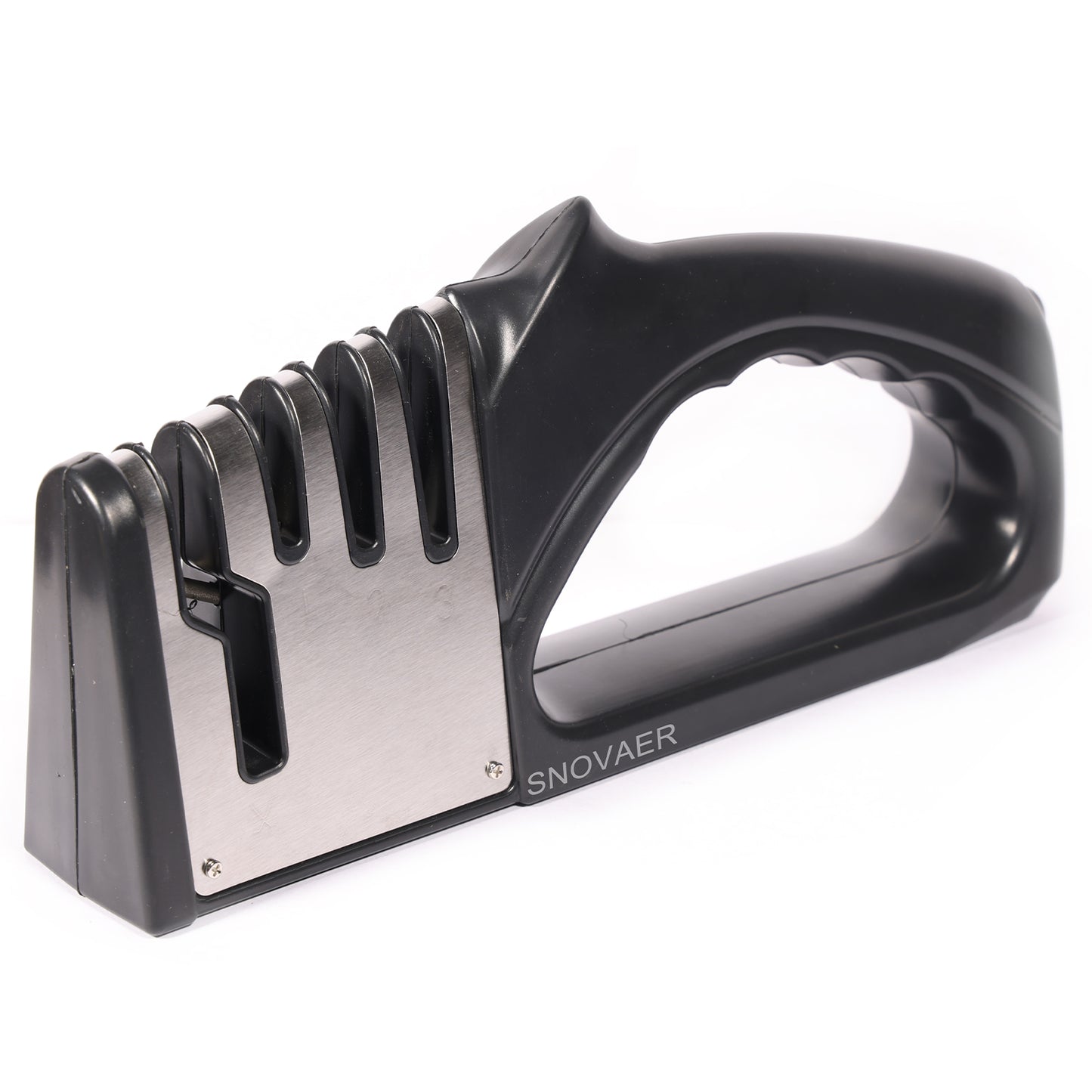 SNOVAER 4-in-1 Knife Sharpener, 4 Stage Knife Sharpener, Kitchen Knife Scissor Sharpener