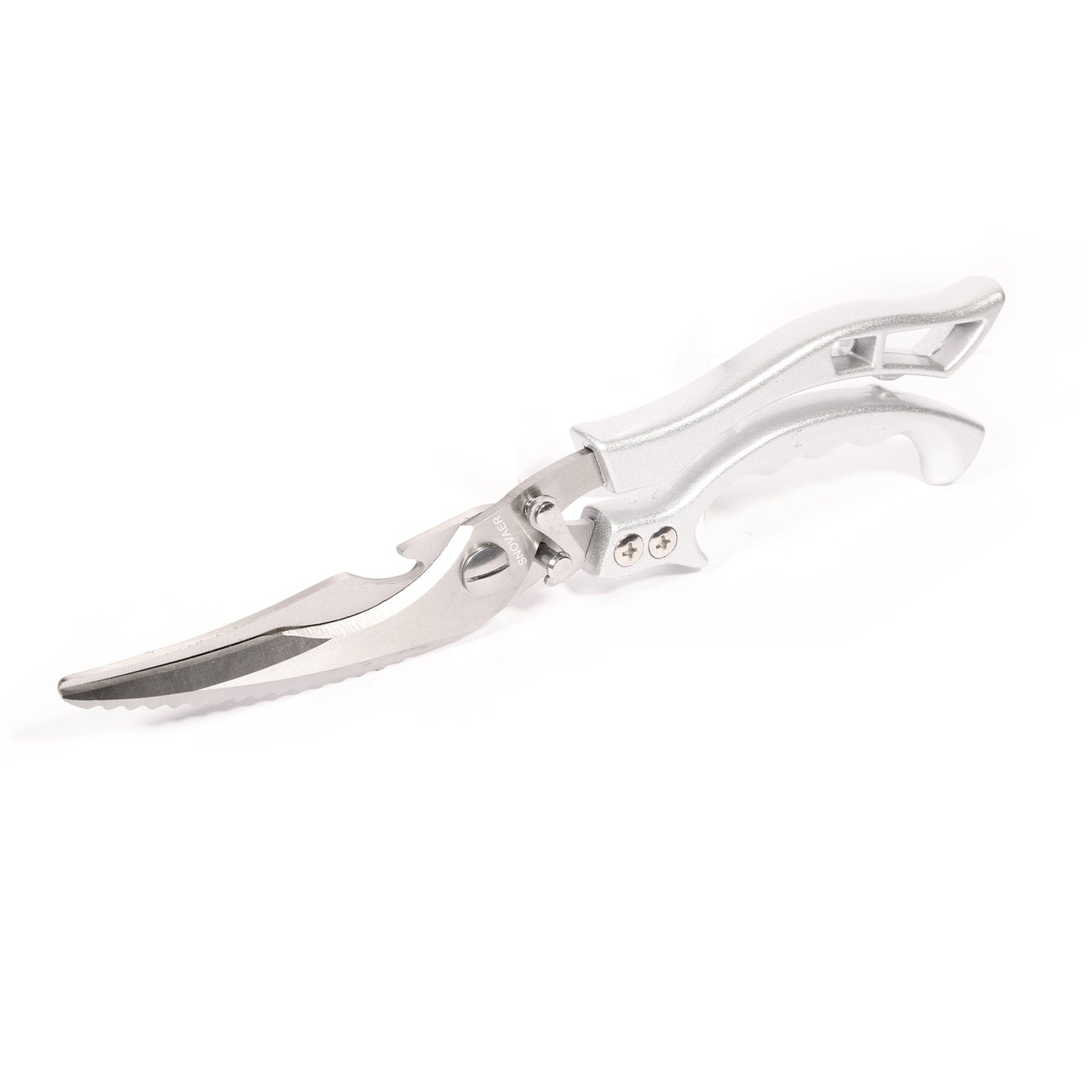 SNOVAER Heavy Duty Stainless Steel Bone-Cut Scissors - Multipurpose Kitchen Scissors for Bone, Chicken, Meat, Vegetable